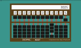 Digital Abacus Affiche