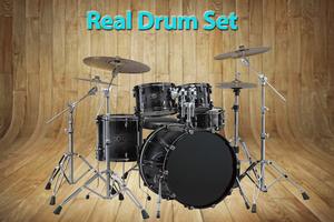 Real Drum Set poster