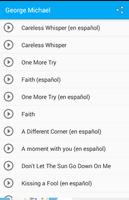 George Michael MP3 Musica capture d'écran 2