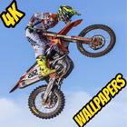 Dirt Motocross Bike Wallpapers 4K icône