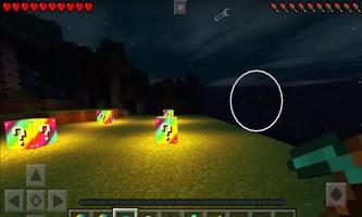 Rainbow Lucky Block addon for MCPE Affiche