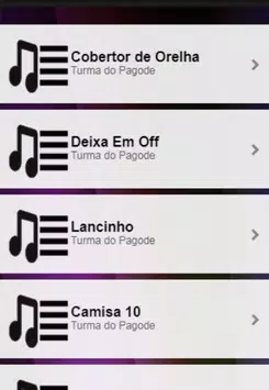Letras Turma do Pagode - Cobertor de Orelha APK for Android Download