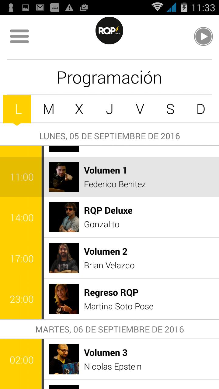 Descarga de APK de RQP Argentina FM 104.3 para Android