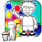 Boy Coloring Game-icoon