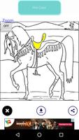 Horse Coloring Book स्क्रीनशॉट 1