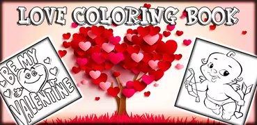 Love Coloring Book