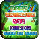 How to Draw Animals and Birds APK