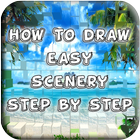 How to Draw Easy Scenery-icoon