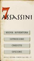 7 Assassini - gamebook-poster