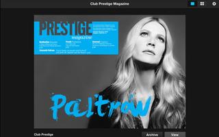 Club Prestige Magazine Affiche