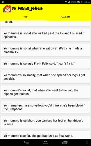 Funny Yo Mama Jokes Apk 1 0 Download For Android Download Funny