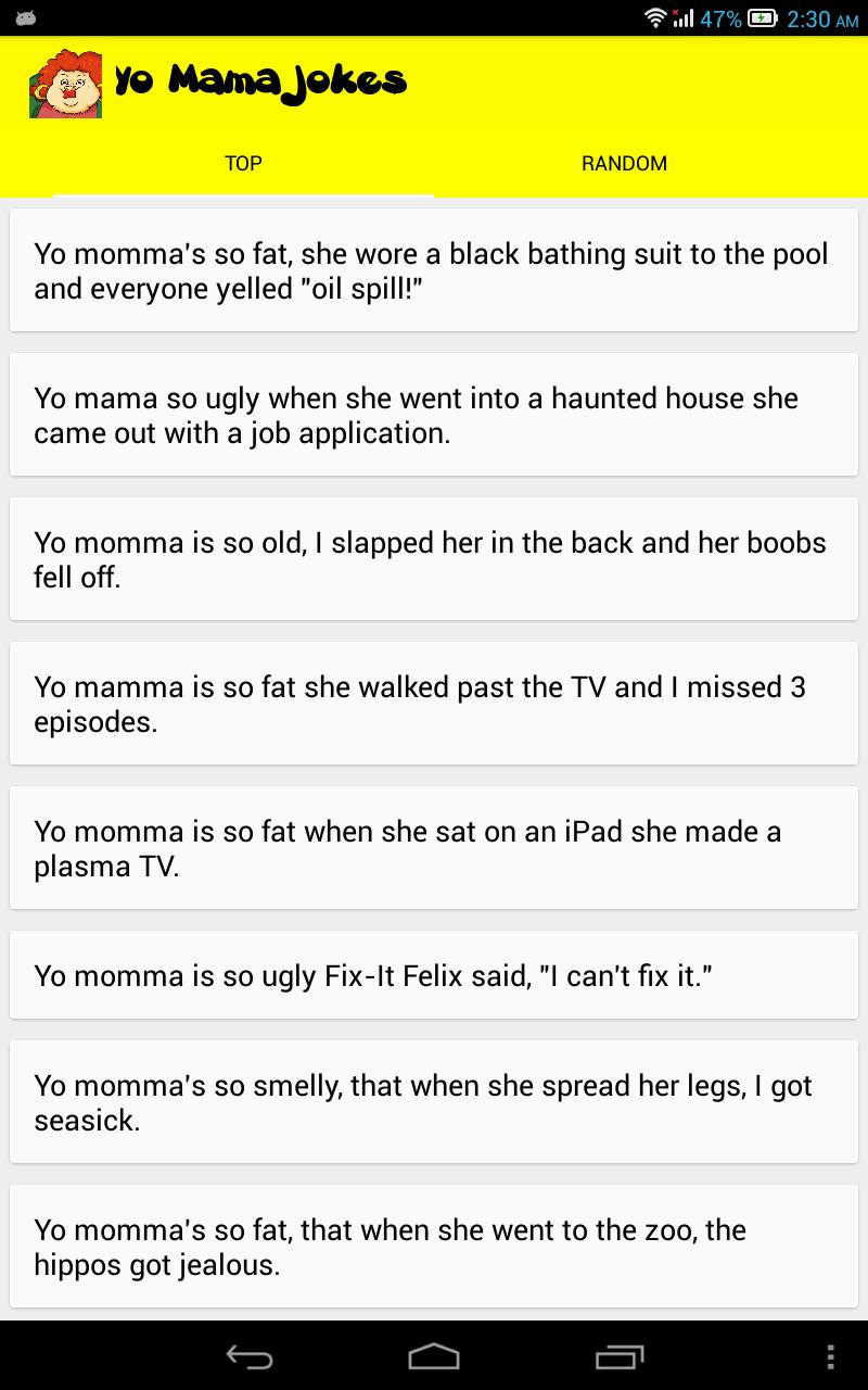Funny Yo Mama Jokes APK for Android Download