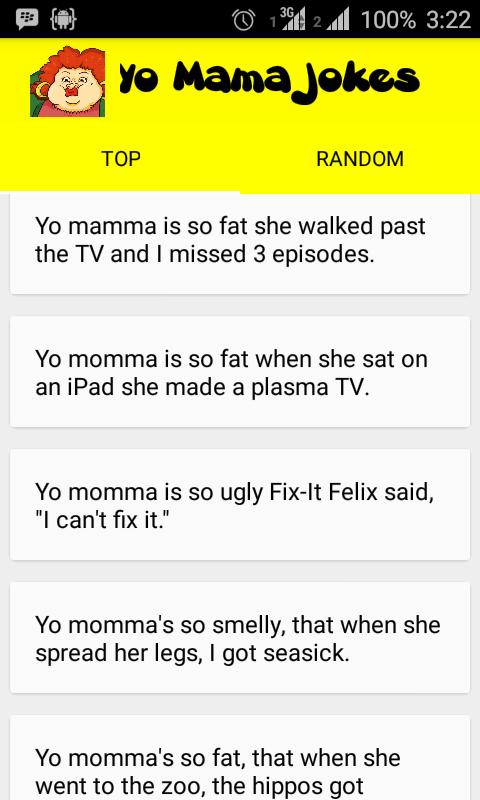 Funny Yo Mama Jokes APK for Android Download Funny Yo Mama Jokes APK for Android Download