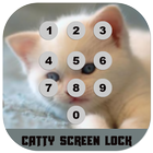 Catty pin screen lock icône