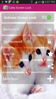 Catty pin screen lock Affiche