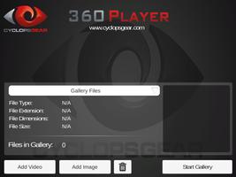 Cyclops Gear 360 Media Center syot layar 1