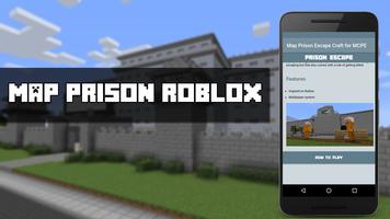 Map Prison Escape Craft for MCPE الملصق