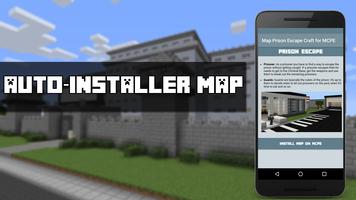 Map Prison Escape Craft for MCPE تصوير الشاشة 1