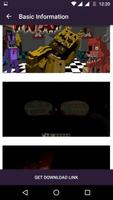 FNAF mod for Minecraft PC ảnh chụp màn hình 1