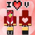 Free Valentines Skins for MCPE icône