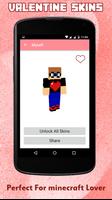 Free Valentines Skins for MCPE Ekran Görüntüsü 1