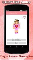 Free Valentines Skins for MCPE Ekran Görüntüsü 3