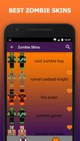 Zombie skins for Minecraft PE 포스터