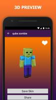 Zombie skins for Minecraft PE 스크린샷 1