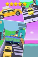Rocky Road Taxi Dash 3D Affiche