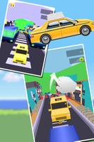 Rocky Road Taxi Dash 3D capture d'écran 1