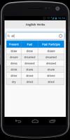English Verbs screenshot 1
