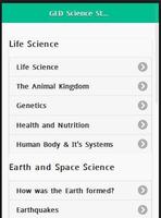GED Science Study poster