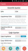 برنامه‌نما Özel Mesaj ve Arama عکس از صفحه