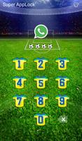 AppLock Theme Goal Football capture d'écran 1