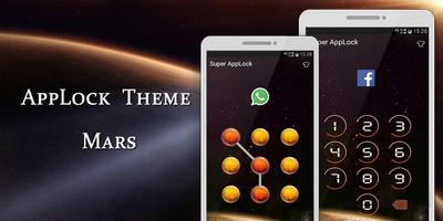 Applock Theme Mars ảnh chụp màn hình 2