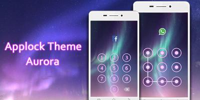 Aurora Theme - Lock Screen ポスター