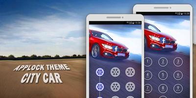 Applock Theme City Car Plakat