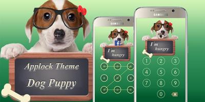 Applock Theme Dog Puppy poster