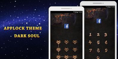 Applock Theme Dark Soul اسکرین شاٹ 3