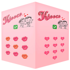 Applock Theme Kiss Love আইকন