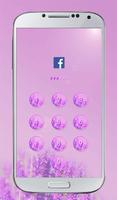 Applock Theme Lavender Plakat