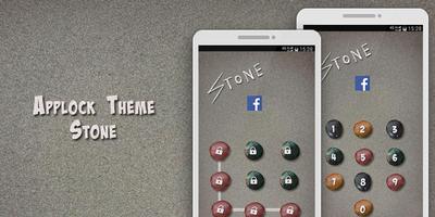 Applock Theme Stone скриншот 3