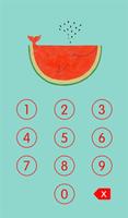 Applock Theme Watermelon capture d'écran 1