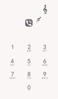 Applock Theme White 스크린샷 1