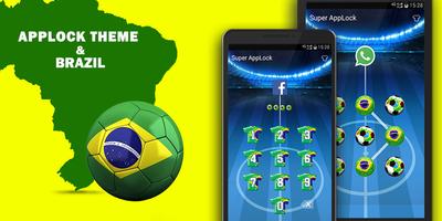 AppLock Theme Brasil Rio 2016 poster