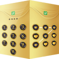 AppLock الموضوع الذهبية