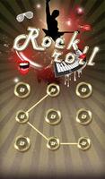 Applock Theme Rock Roll تصوير الشاشة 1