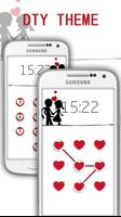 Applock Valentines lock Theme Affiche