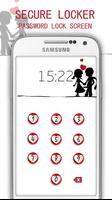 Applock Valentines lock Theme ภาพหน้าจอ 1