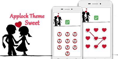 Applock Valentines lock Theme スクリーンショット 3